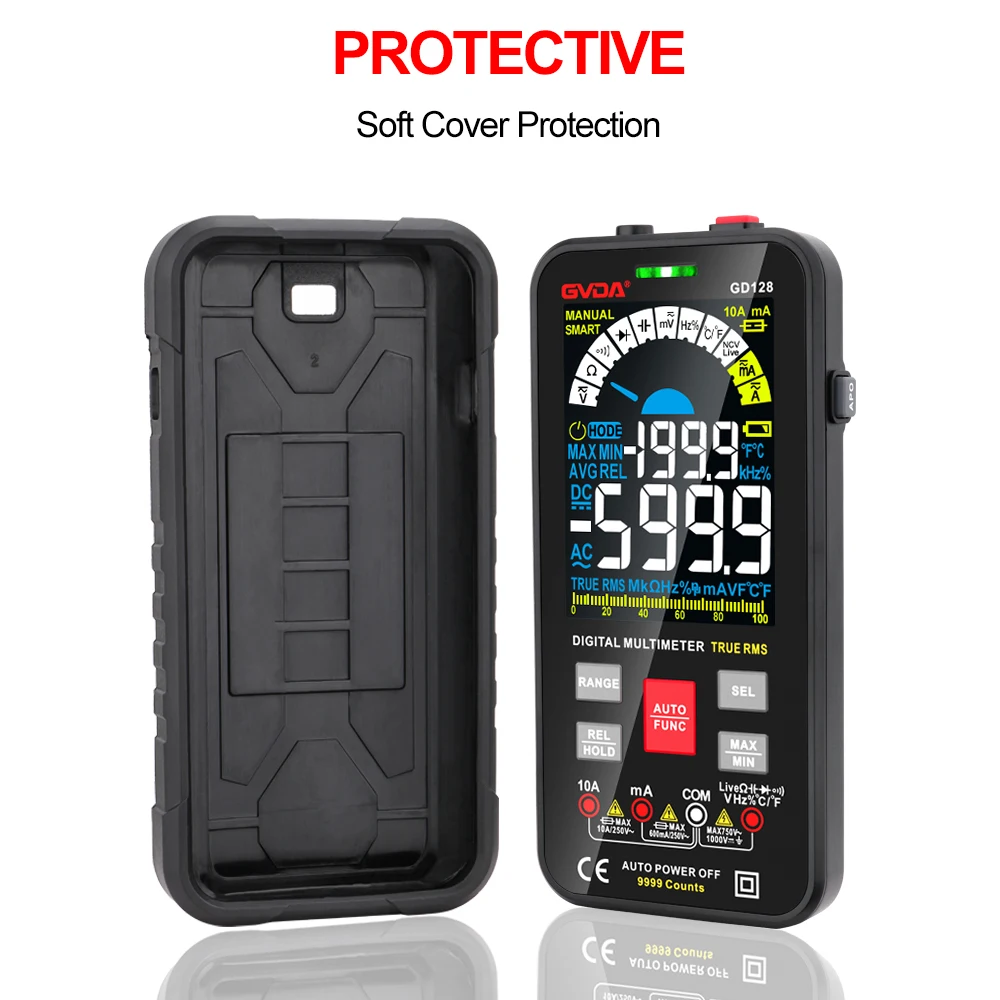 gvda nova faixa inteligente multimetro automatico 1000v 01