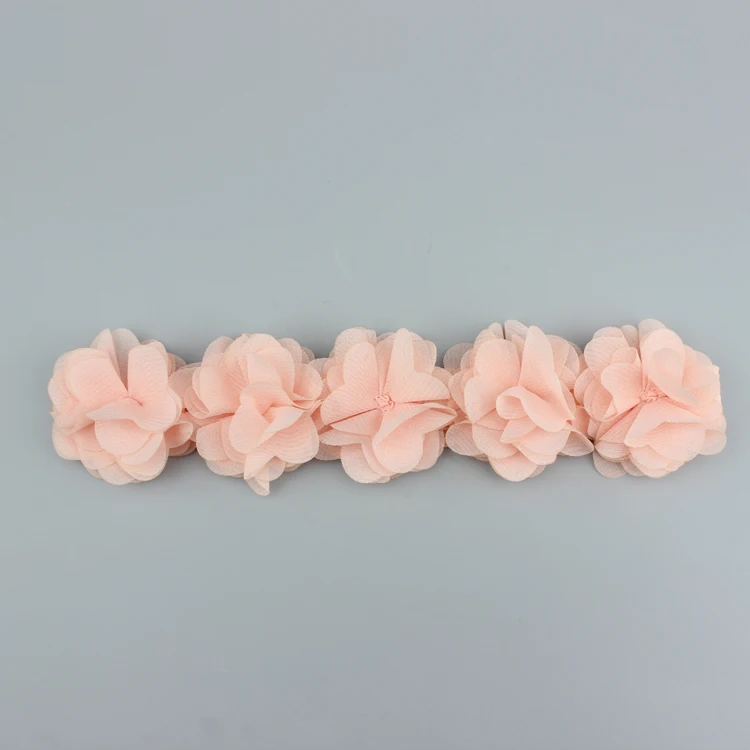 baby accessories box New Baby Flower Headband Pink Ribbon Hair Bands Handmade DIY Headwear Hair accessories for Children Newborn Toddler Baby Accessories cute	