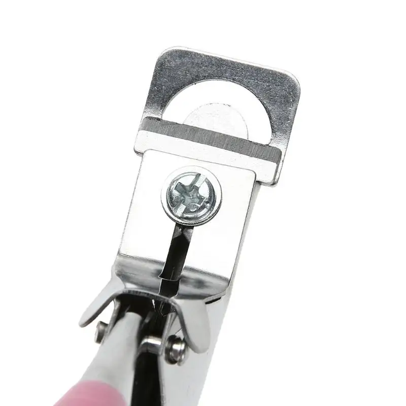 1 шт. розовый u-образный резак для ногтей из нержавеющей стали Профессиональный маникюр машинка для стрижки ногтей накладные ногти режущий инструмент триммер резак