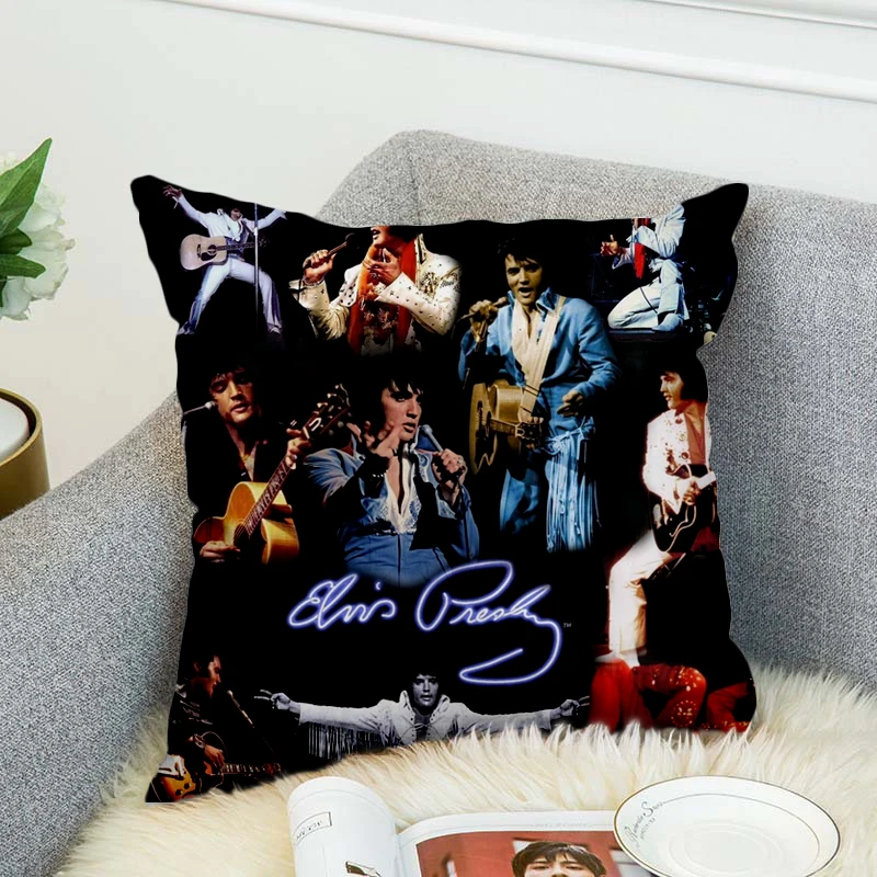 Чехол для подушки Elvis Presley из полиэстера с 3d принтом all ove декоративный чехол