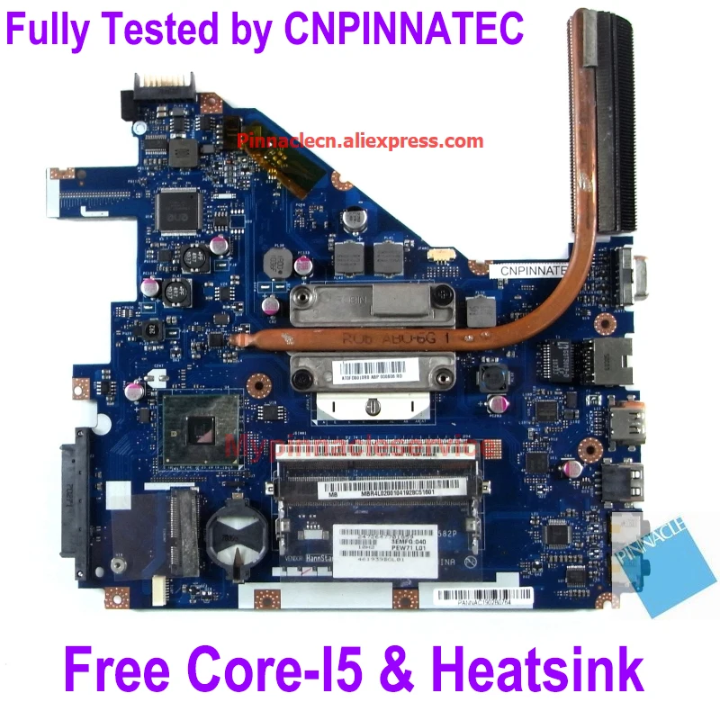 

MBR4L02001 with heatsink and I5 CPU Motherboard for Acer aspire 5742 LA-6582P instead of 5552 LA-6552P MBR4602001