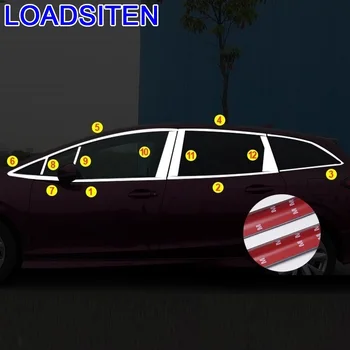 

Automobile Chromium Auto Modified Window Exterior Sticker Strip Covers Accessory Accessories Modification 18 19 FOR Honda Jade