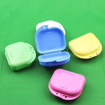 

2020 False Dental Bath Box Equipment Tools Denture Teeth Bath Case False Appliance Oral Hygiene Container Storage Boxes