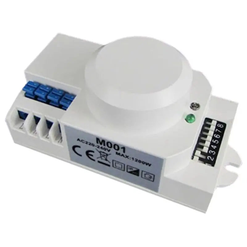 

220V 360 Degree Microwave Sensor Light Switch Induction Microwave Motion Sensor Switch Vibration Sensor