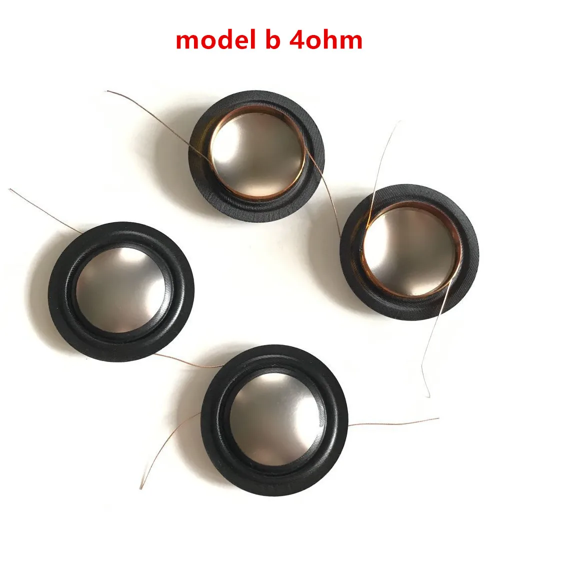 10pcs /lotd 25.4mm 25.5mm (1") silk +titanium diaphragm dome Tweeters voice coil 4ohm