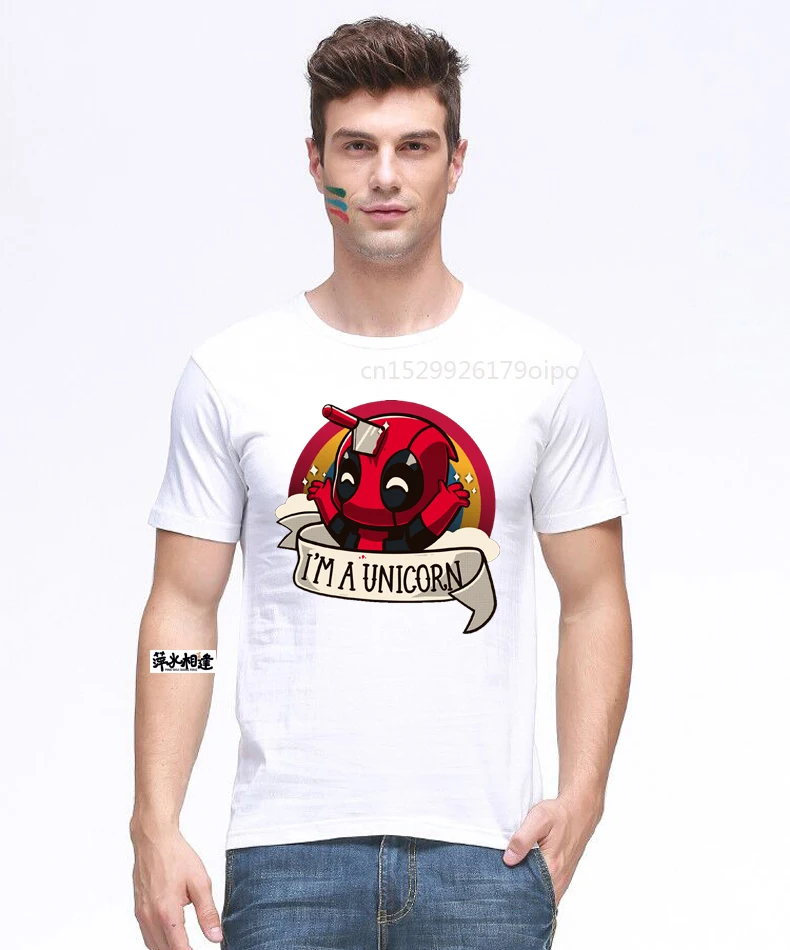 Deadpool gloire Unicorn tee-shirt Homme 