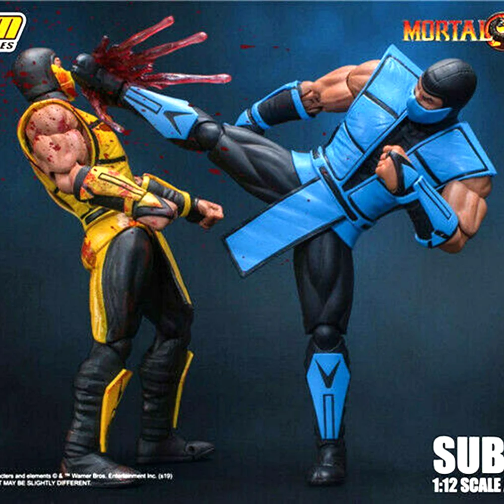 

IN stock Storm Toys DCMK-003 1/12 Mortal Kombat Sub-Zero Collectible Figure Model Toys Collection holiday gift