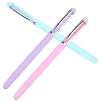 

2pcs Manicure Nail Art Tool Set Rhinestones Picker DIY Dotting Pen for Women Manicurist (Purple)