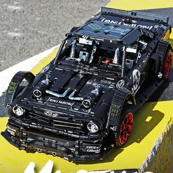 

RC Ford Mustang Hoonicorn RTR V2 Educational Model Kit Fit lelepings Technic MOC-22970 Building Blocks Toys for children gifts