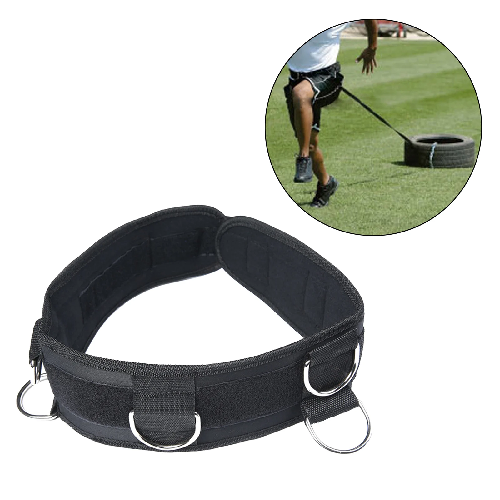 Sangle de taille réglable pour machine à câble, ceinture d'entraînement à rebond, sport, course à pied, gym 02/10/2018, vitesse, agilité