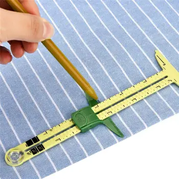 

Multi-functional Patchwork Tailoring Ruler Plastic 5 in 1 Patchwork Patch Patchwork Tool Tailor Rulers