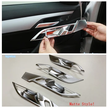 

Lapetus Inner Car Door Handle Decoration Frame Cover Trim 4 Pcs Fit For BMW X1 F48 2016 2017 2018 2019 2020 ABS
