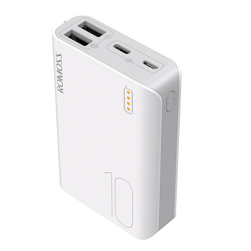 Cena Romoss Sense4 mini powerbank 10000mAh powerbank do szybkiego ładowania 10000mAh przenośna zewnętrzna ładowarka do iphone a Xiaomi Huawei