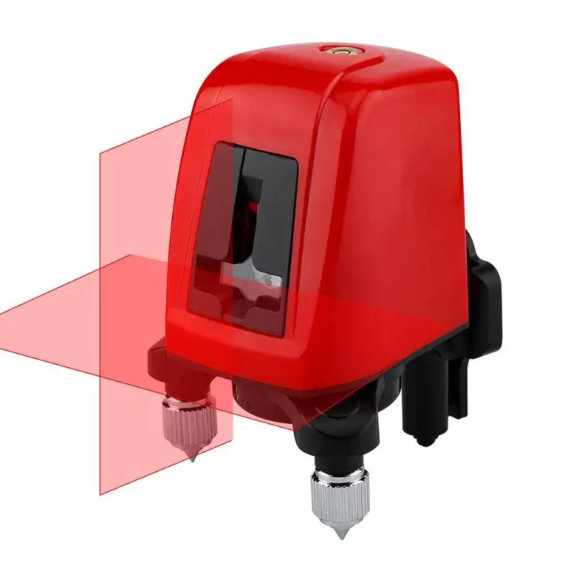 

2 Line 1 Point 3D Laser Level Excellent Durable and Practical ABS Alloy Infrared Vertical Horizontal Self-leveling Tool