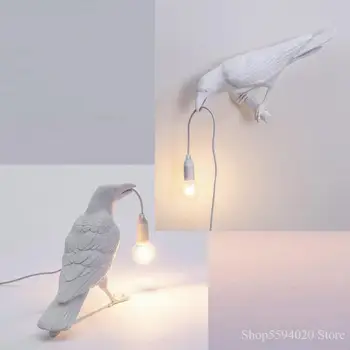 

Italian Seletti Bird Wall Lamp Resin Animal Bird Lamp Nordic Living Room Decor Home Bird Wall Light Bird Light Fixture