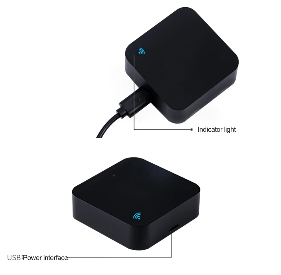 Умный wifi+ ИК-пульт дистанционного управления для инфракрасного кондиционера/ТВ Универсальный мост для работы с Alexa/Google Home для умного дома