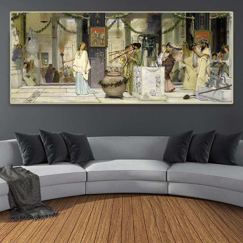 Citon ренус Альма Тама винтажный Фестиваль 》 картина маслом на холсте