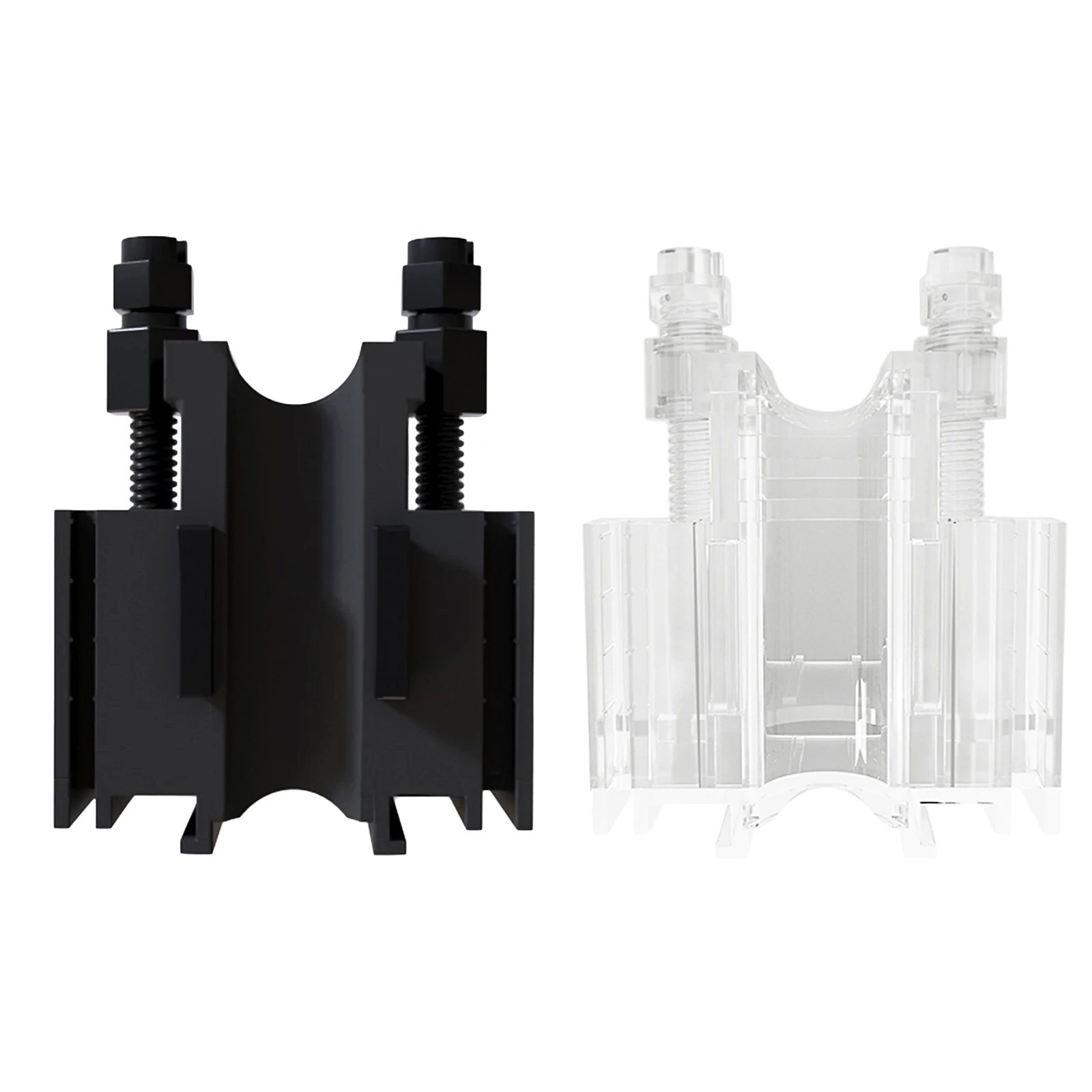 Practical Aquarium Water Tubes Clamp Plastic Fishing Tank Pipe Holder Fixed Clips Organizer, 57x32x67mm