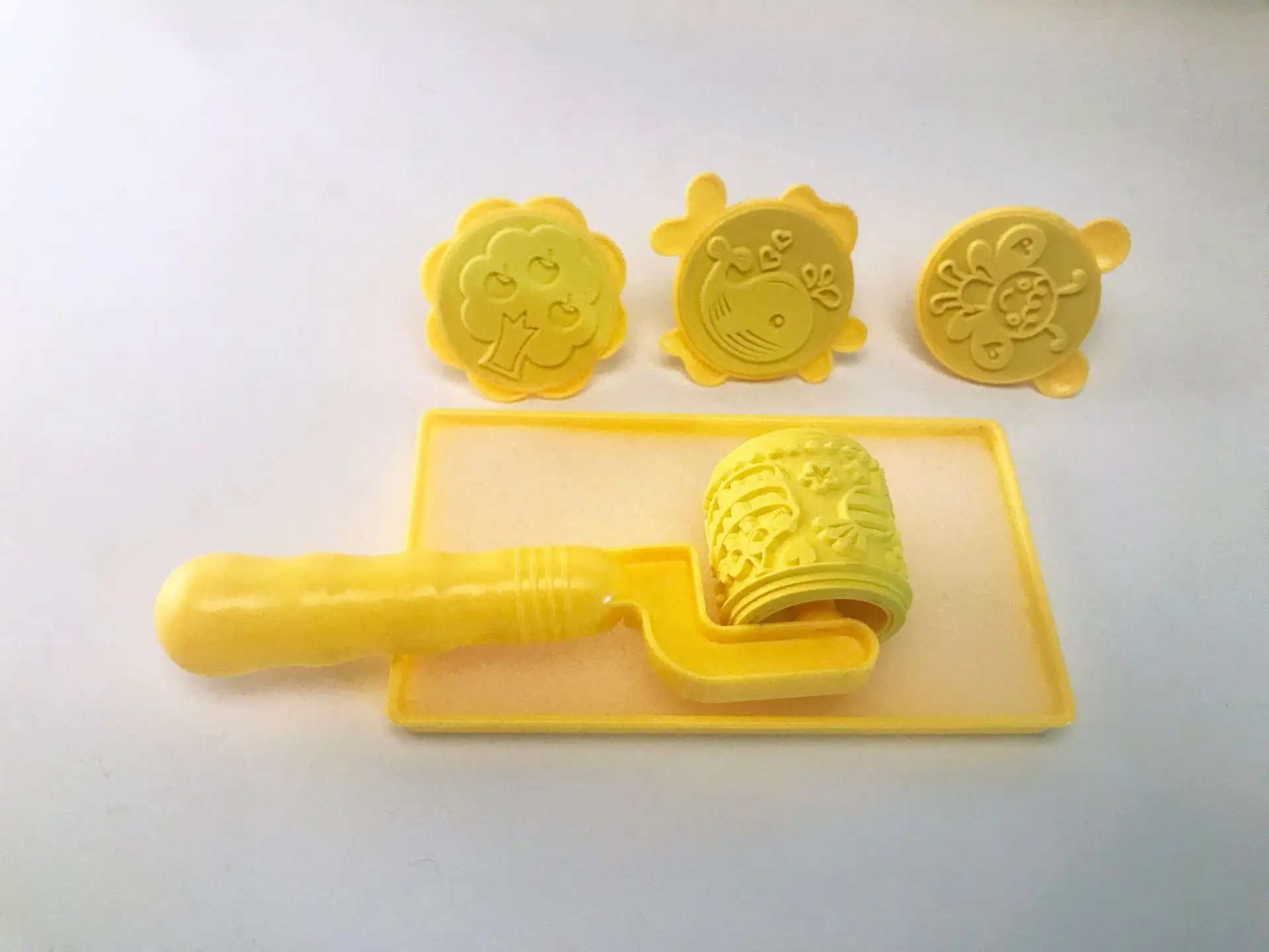 Water Canvas Only Water Drawing Roller Stamp Children Roller Seal Set Delivery Sponge Sink Accessories