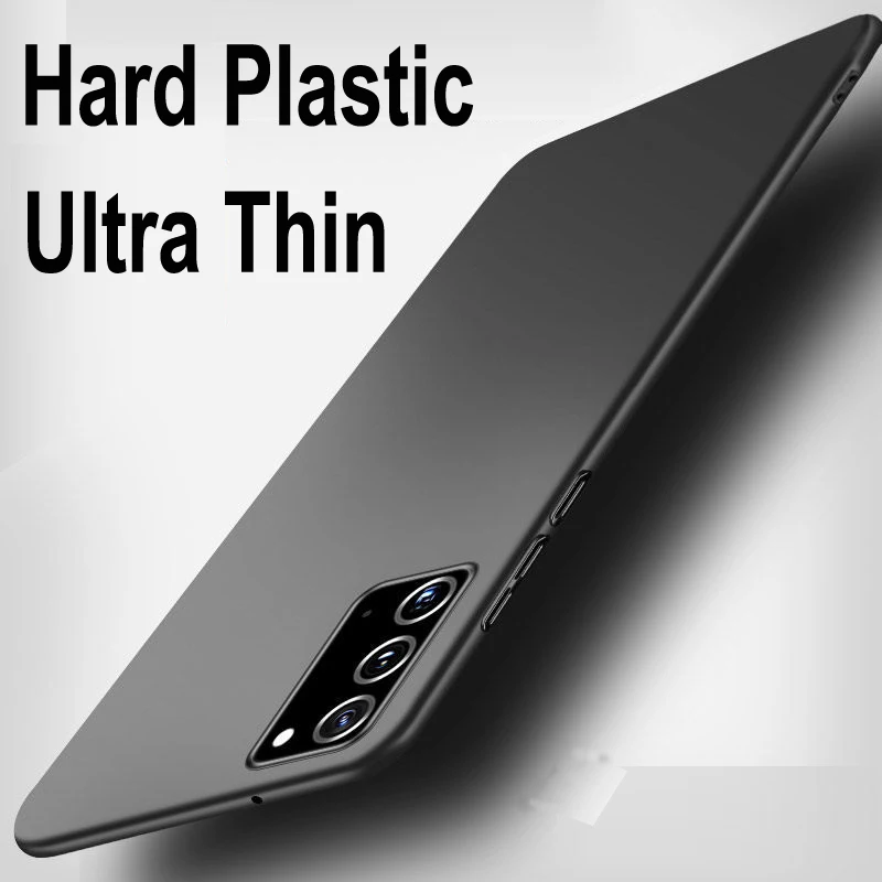 Ультратонкий Жесткий чехол для Samsung Note 20 Ultra 10 9 Pro Plus роскошный ударопрочный Galaxy S20
