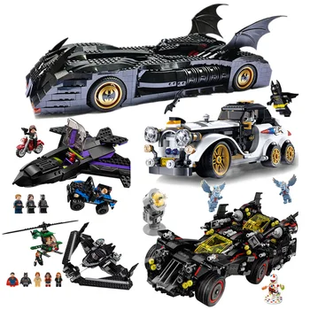 

bela Batman Tumbler Movies Figures Batpod Batmobile Set Boy girl Building Blocks Kids Toys Comaptible lepining Technic Bricks