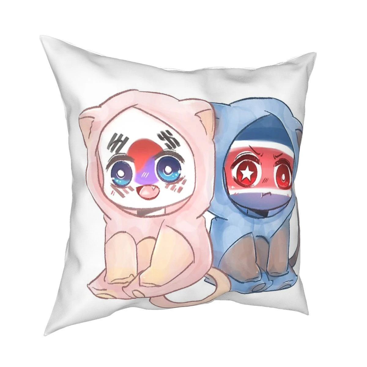 Countryhumansちびかわいい北と韓国枕クッション45x45シルク枕カバー 枕カバー Aliexpress Countryhumansちびかわいい北と韓国枕クッション45x45シルク枕カバー 枕カバー Aliexpress