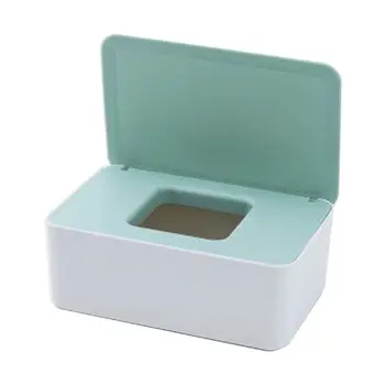 

Baby Wipes Dispenser Tissue Napkin Case Holder Mouth Mask Storage Box Three-Layer Seal Design Non-Slip Container