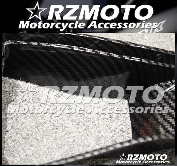 Подходит для Kawasaki ZX10R 10R 2011- углеродное волокно краски передний капот Впускной части воздуха