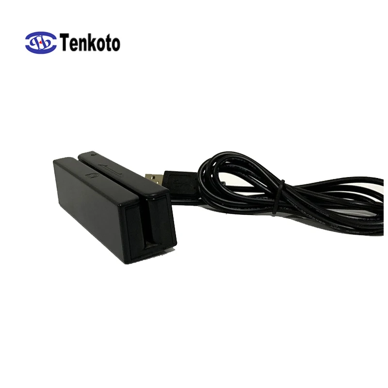 Полный треков считыватель магнитных карт USB 3 полосы салфетки контроль доступа считыватель платежей с фабрики
