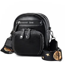 Новые винтажные женские кожаные сумки на плечо, декоративные женские сумки на молнии, дизайнерская сумка-мешок, модная женская сумка через плечо с кисточками