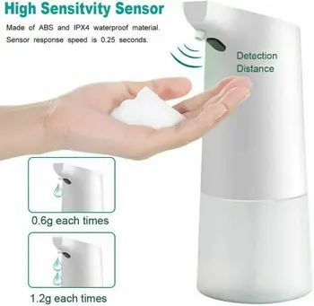 

1PC Automatic Infrared Sensor Proximity Soap Dispenser Disinfectant Induction Touchless Hand Washer Liquid Soap Dispenser Pump