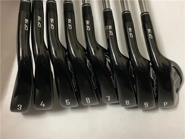 Совершенно новый 8 шт Черный APEX Железный набор CF 19 Golf железные клюшки для гольфа 3