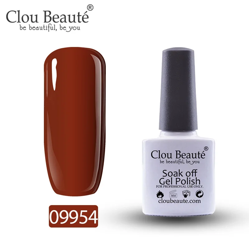 Гель-лак для ногтей Clou Beaute 79 цветов полуперманентный замачивающийся лак для ногтей маникюрный УФ СВЕТОДИОДНЫЙ Цветной Гель-лак 10 мл серия Nude - Цвет: 09954