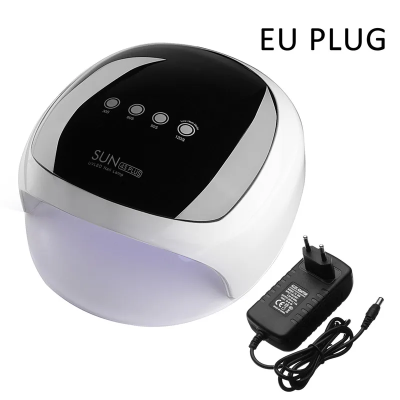 SUN4S Plus светодиодный Сушилка для ногтей 48 Вт УФ светодиодный светильник для ногтей лампа для сушки гель-лака с нижней 30 s/60 s/90 s/120 s таймер лампа для сушки ногтей