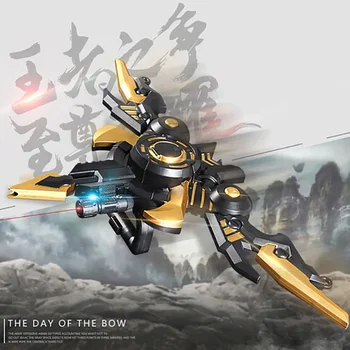 

King Glory Hou Yi Bow Deformation Can Suck Crystal Bomb Boy Gift Manual Filling Shooting Plastic Electric Launch Water Gun