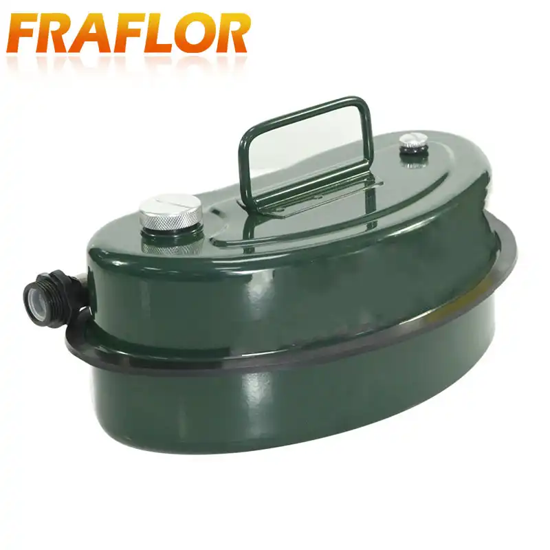 30L-60L with Oil Guide Tube Outdoor Travel Metal Fuel Tank Explosion-Proof Spare Emergency Diesel Tank Gasoline Tank