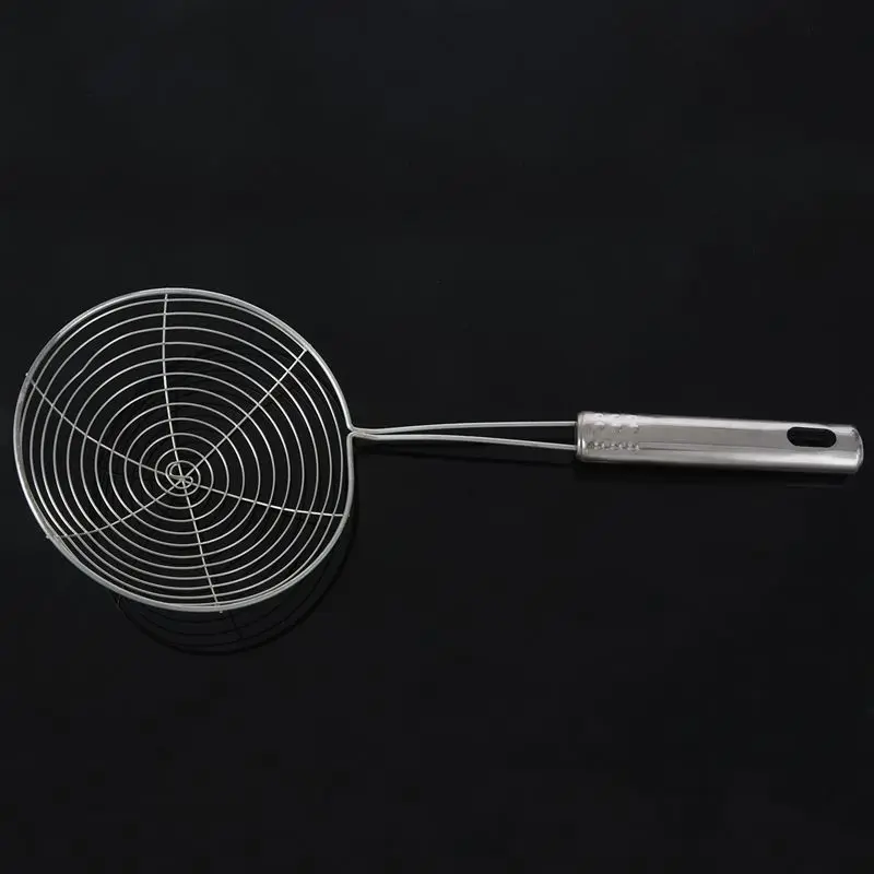 Cookware 4.6" Dia Net Colander Mesh Ladle for Kitchen