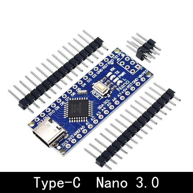 1PCS Promotion Funduino Nano 3.0 Atmega328 Controller Compatible Board for Arduino Module PCB Development Board withou Nano-han