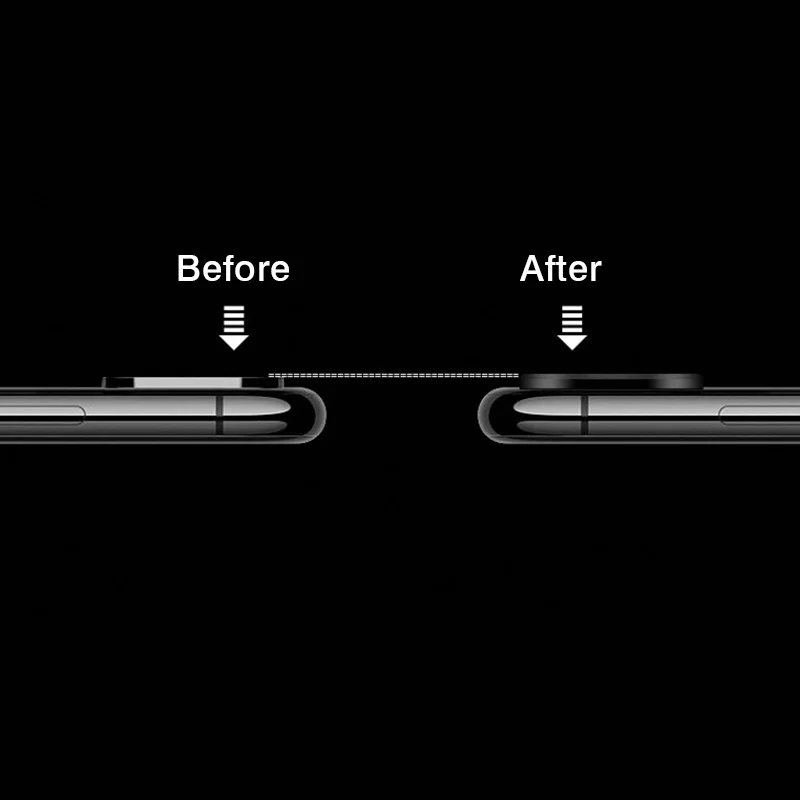 Закаленное стекло задний тыловой объектив камеры для iPhone X Xs такой же вид, как для iPhone 11 Pro/для iPhone XSMAX выглядит как 11 Pro Max стиль
