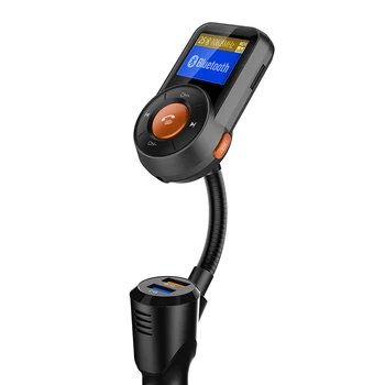 QC3.0 急速充電車のbluetooth MP3 プレーヤーfm変調器、送信機デュアルusbカーキット電話充電器車のアクセサリー