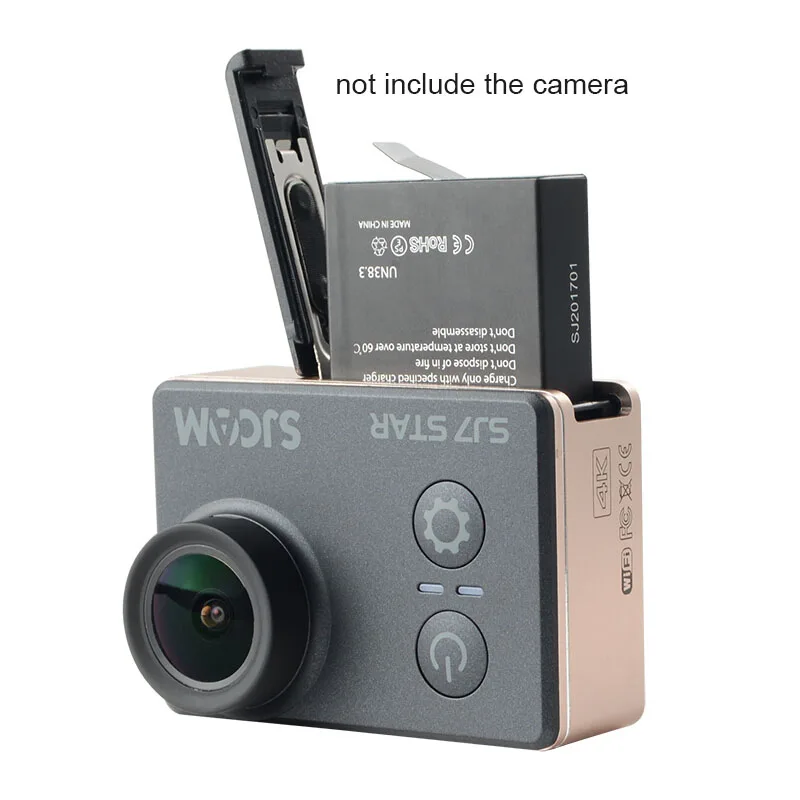 SJCAM SJ7 Star Аккумулятор 1000 мАч литий ионный дополнительный аккумулятор зарядное