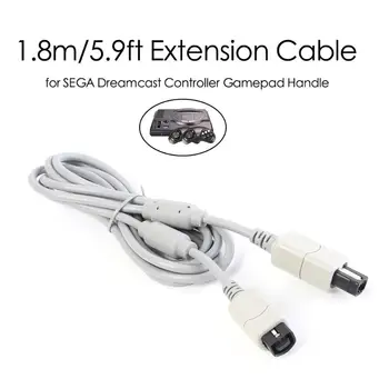 

1.8m/5.9ft Extension Cable for SEGA Dreamcast Controller Game Accessories Handle Grip Extender Extension Cable for DC Gamepad