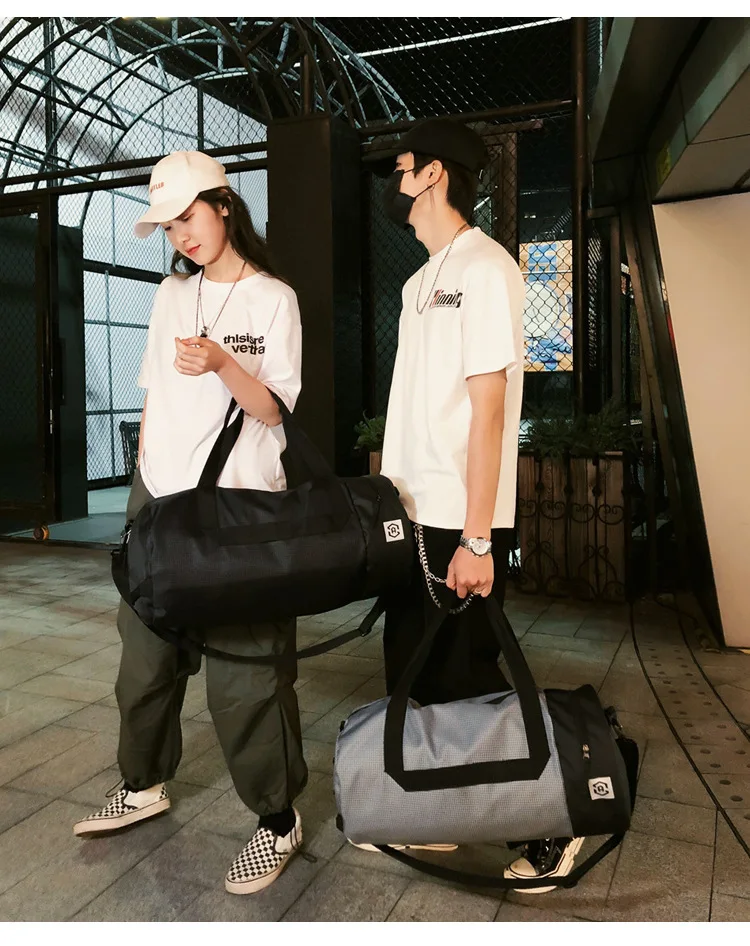 New Style Training Package Sports Large Capacity Travel Shoulder Handbag Swimming Gym Bag Manufacturers Direct Selling