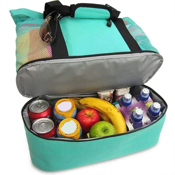 

Large Capacity Camping Portable Fresh Keeping Heat Preservation Outdoor Lightweight Insulation Picnic Lunch Bag Multifunction