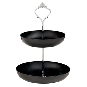 

Nordic Style Earrings Necklaces Display Fruit Tray Bedroom Snack Holder Double Layer Stand Jewelry Organizer Home Kitchen