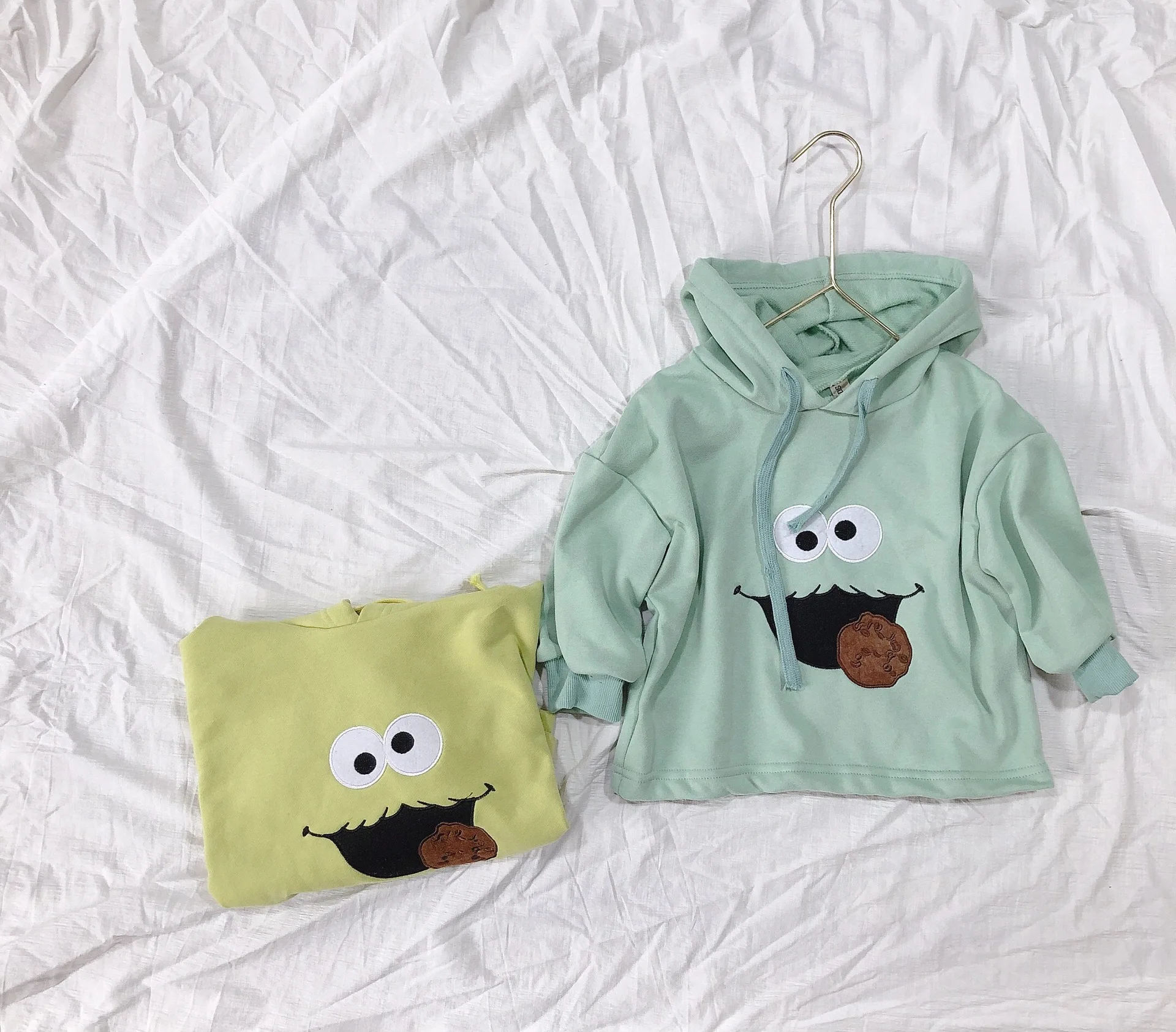 

2019 Autumn And Winter New Style Sweater Middle And Large CHILDREN'S Sweater Men And Women Cardigan Crew Neck Korean-style Fashi