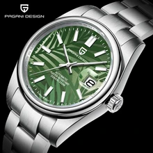 

PAGANI DESIGN New Sapphire NH35A Men's Automatic Mechanical Watches Steel 200M Waterproof Men Wrist Watch Relogio Masculino 2021