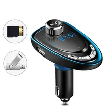A27 автомобильный беспроводной MP3-плеер с громкой связью, двойной USB, автомобильное зарядное устройство, Bluetooth, комплект, аксессуары, fm-передатчик, поддержка TF карты