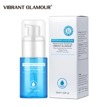 VIBRANT GLAMOUR Hyaluronic Acid Face Serum Moisturizing Shrink Pores Remove Fine Lines Anti-Aging Anti-Wrinkle Deep Care 30ml