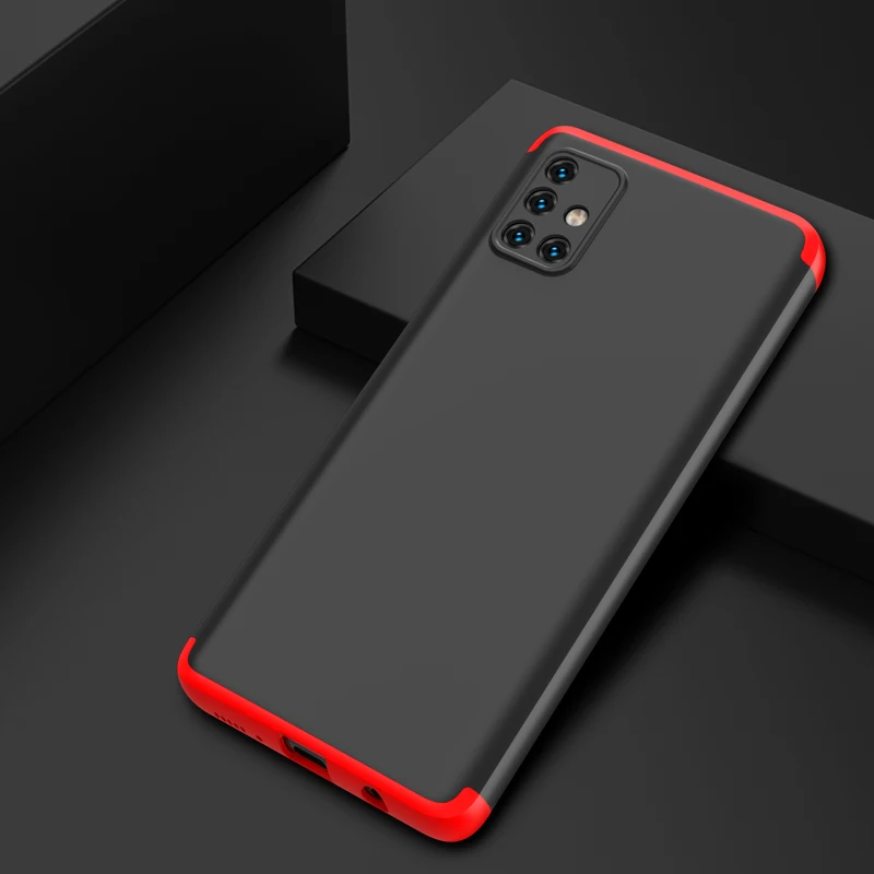 Чехол для Galaxy A51 SM-A515 жесткий матовый чехол с полной защитой на 360 градусов Samsung A71